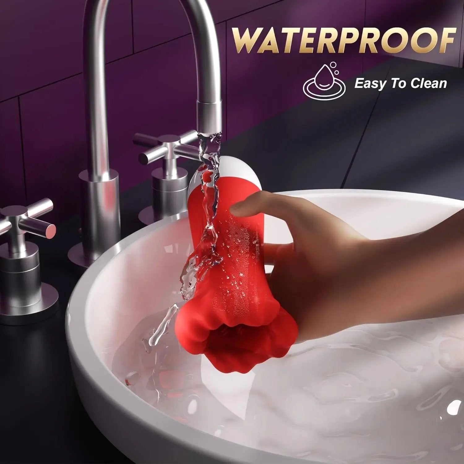 2025 Men's Fun Mouth Trainer, 4 in 1, 9 vibration modes, 360 pleasure